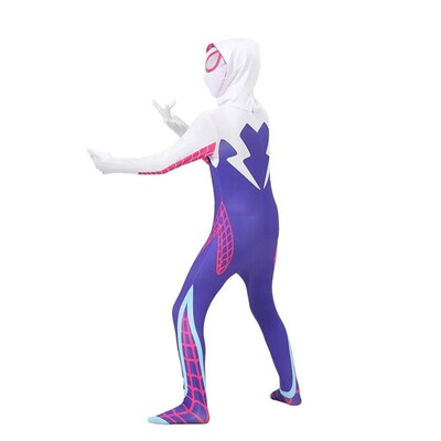 Adult Kids Gwen Stacy Spider Costume Gwenstacy Cosplay Super