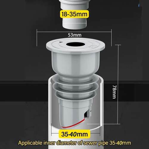 Dish Bathroom Drainer Kitchen Drain Trap Sink Dra Filter Sew