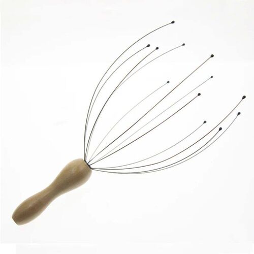Wood Handle Hot Sale 12 Claws 1PC Head Scalp Neck Equipment