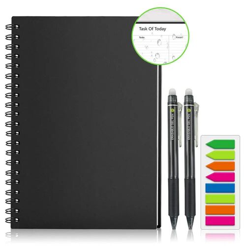 smart reusable erasable notebook Spiral A4 Notebook Paper No