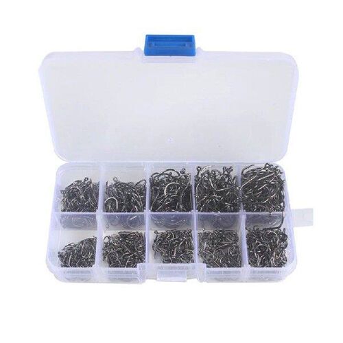 600/1000PCS Fishing Hooks Set Replacement Outdoor Saltwater