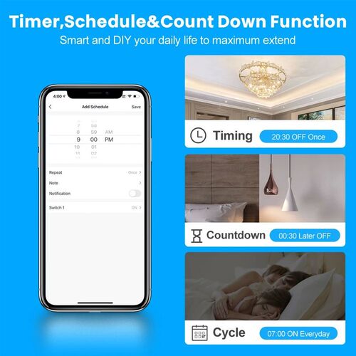 4x4 Brazil Tuya WiFi Smart Switch,AC 110-220V Touch Panel 4/