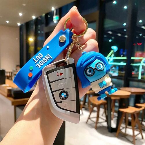 New 3d Anime Figures Keychain Doll Toys Car Bag Pendant Brai