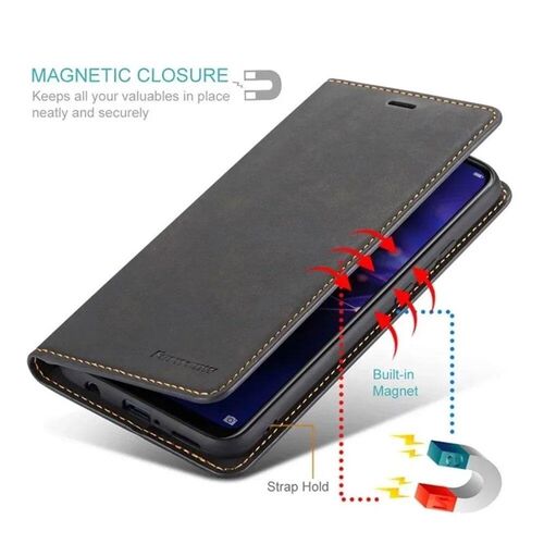 Wallet Leather Case for  Galaxy S25 S24 S23 S22 S21 S20 FE U
