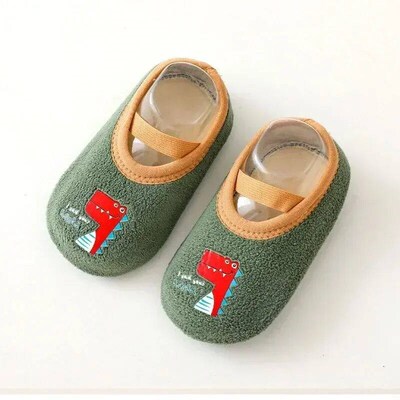 Baby Anti-slip Socks Newborn Warm Crib Floor Shoes with Rubb