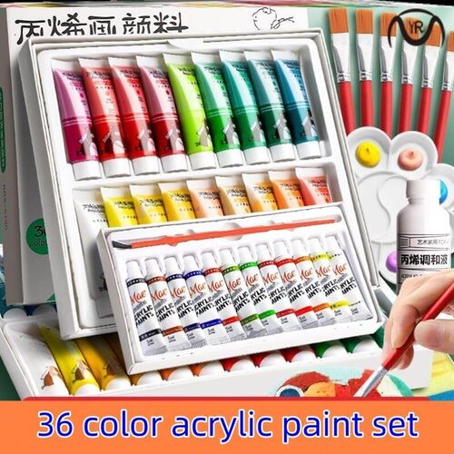 Acrylic paint set painting oil painting waQll painting 颜料