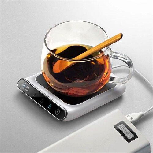 Portable Mug Heating Coaster Thermostatic Smart Mugs Warm