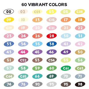 Paint Colors Pens Acrylic Markers Arrtx