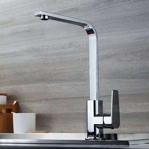 7-Shape Copper Kitchen Faucet - 360 Swivel Sink Mixer with
