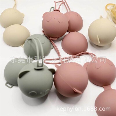 1PCNew Style Baby Silicone Pacifier Holder BPA Free Infant P