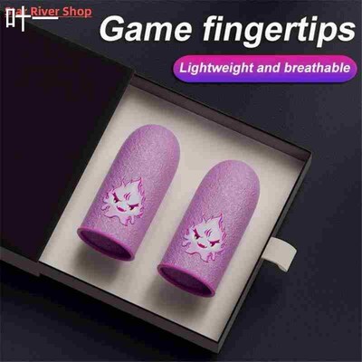 1pair Gaming Finger Sleeve Breathable Fingertips For PUBG Mo