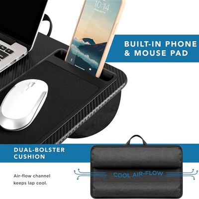 Home Office Lap Desk Laptops Phone Holder Pillow Cushion