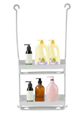 Bathroom Hanging Shower Caddy with 2 Layers Shower Organizer