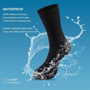 Men Warm Sock Socks POREL Sports for Thermal Waterproof Snow