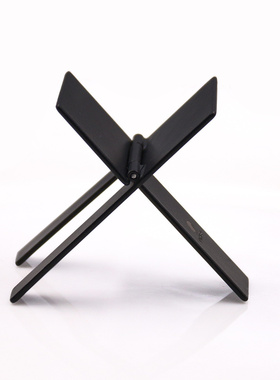 Stainless Steel Foldable Cigar Holder Cohiba Black Ashtray