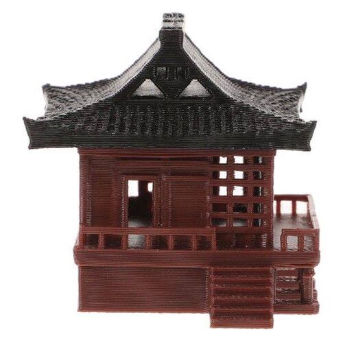 Fish Tank Pavilion Decorations Ornamental Zen Garden Statue