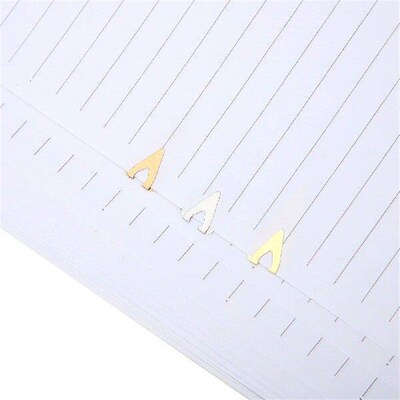 12 Pcs Metal Bookmark Colleague Bookmarks Women Brass