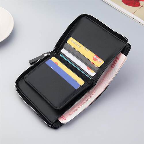 Wallet for Men Short Casual Carteras Business Foldable Walle