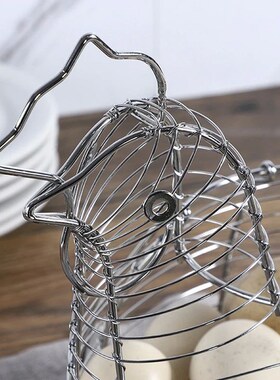 Homewares Chicken Hen Shaped Egg Collection Storage Wire Bas