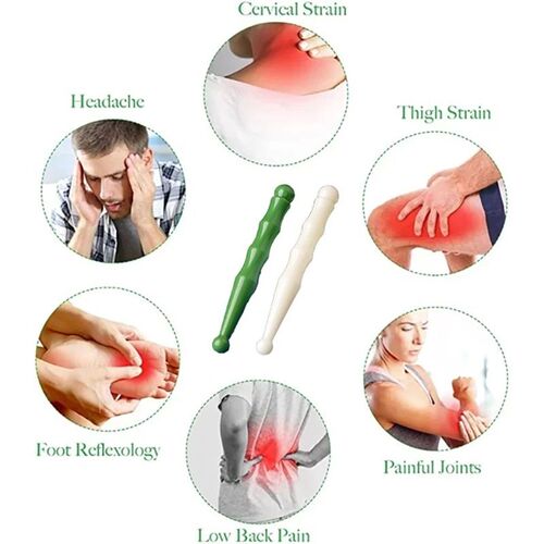 Resin Face Acupuncture Point Guasha Massage Stick SPA Therap