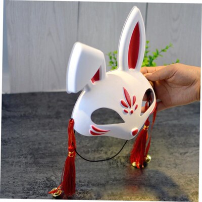 New Rabbit mask sprout Rabbit mask Halloween Masquerade Ball