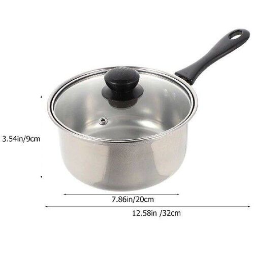 Stainless Steel Pot Non Stick Griddle Pan Kitchen Cooking