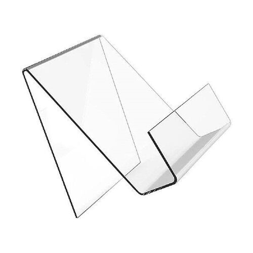 2 Pcs Anti-fall Display Stand Office Book Racks Acrylic