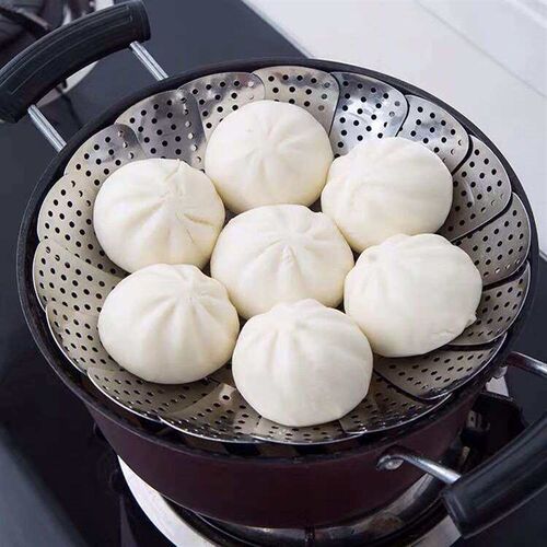 Stainless Steel Steamer Steamer Tray Retractable Foldable St