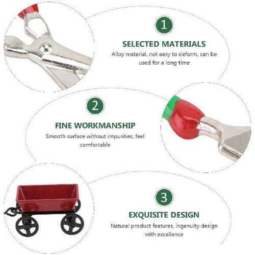 outside Toys Mini Farm Set Farming Shoes Pull The Cart