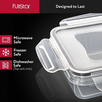 Plastic Food Storage Lunch Containers Kitchen Organization