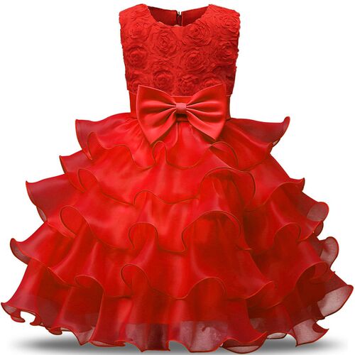 Children Luxury Party Formal Dress For Wedding Birthday Kids