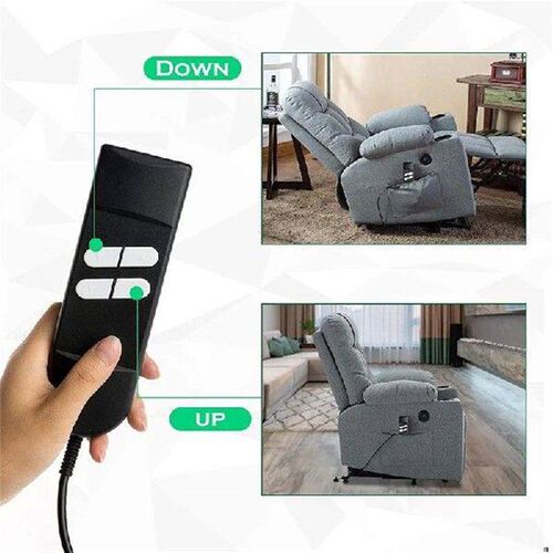 Electric Sofa Remote Replacement, 5 Pin 4 Button Power