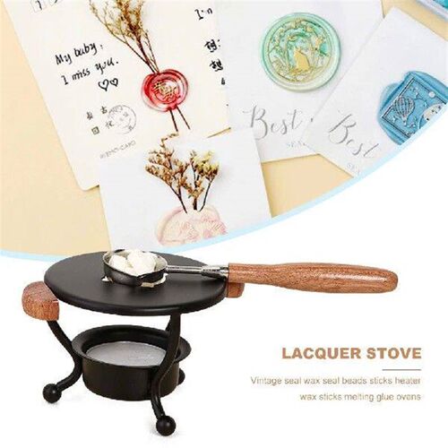 Deer Shape Retro Wax Seal Stamp Sealing Wax Furnace Pot