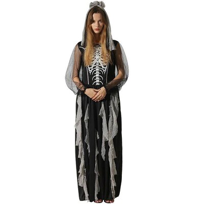 Snailify Women Gothic Skeleton Bride Costume Girl Corpse