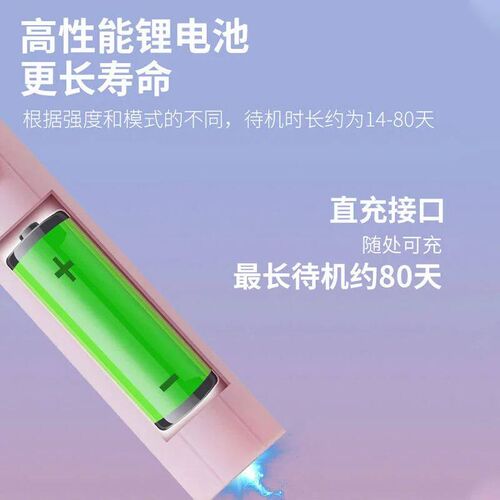 Electric toothbrush adult rechargeable soft-bristled automat