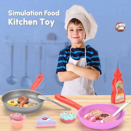 Simulation Food Children Kitchen Toys Pretend Play Hamburger