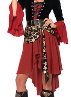 Cosplay Movie&tv Female Pirates Captain Costume Halloween Ro