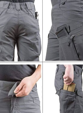 Shorts Men Urban Military Waterproof Cargo Tactical Shorts M