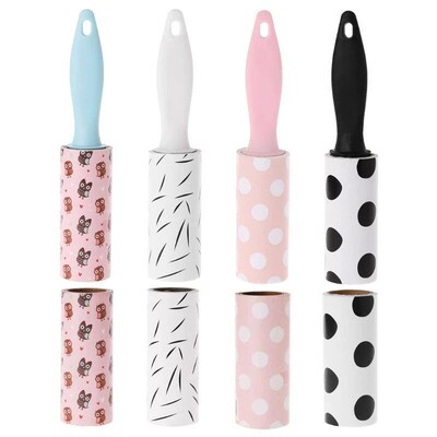 Reusable Clothes Coat Sticky Lint Roller Dog Pet Hair Remove