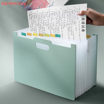 Large Capacity Expanding File Folder A4 Organizer Standing A