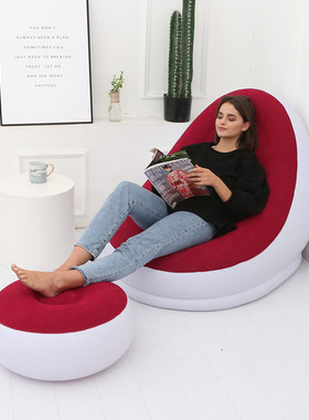 Inflatable Leisure Bean Bag Sofa Lazy Couch Bag Chair Outdoo