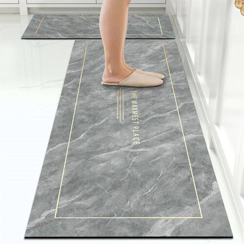 Diatom mud kitchen mat.kitchen rug.Foot pads. carpet absorbe