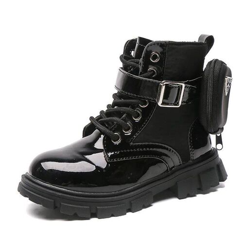 Botines Kid Boots Fashion Girl Shoe British Ankle Boot Warm