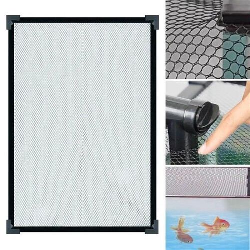 Fish Tank Lid Cover DIY Kit Magnetic Anti Jumping Mesh