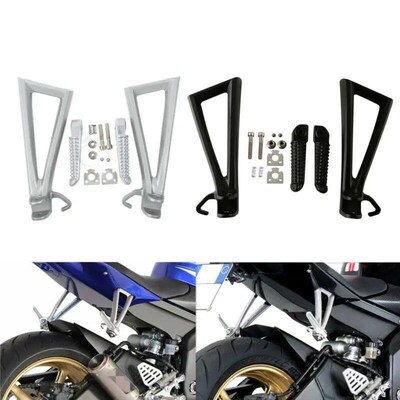 Motorcycle Rear Passenger Foorest Foot Pegs Bracket Kits For