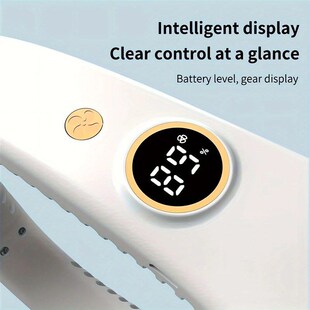 Portable Rechargeable Bladeless Neck Fan - 360 Cooling Wea