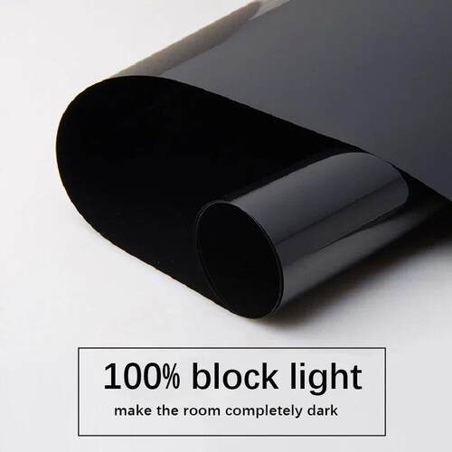Black Light Blocking Window Film Privacy UV Protection Darke