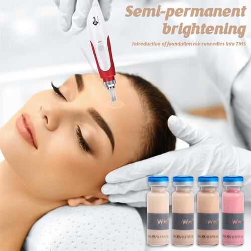 10Pcs 5ml Semi-permanent Liquid Foundation BB Cream Glow Kor