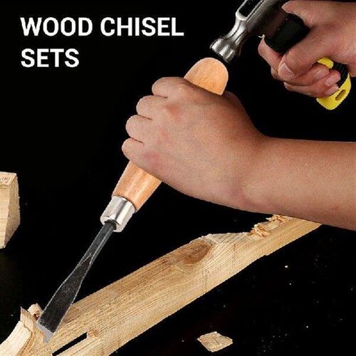 8 Pcs Wood Sculpture Carving Chisel Tool Set DIY Art Craft