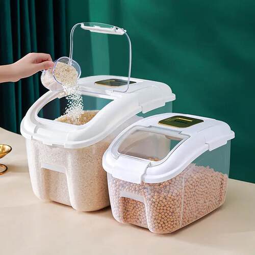 Rice bucket moisture-proof sealed storage tank dog food box